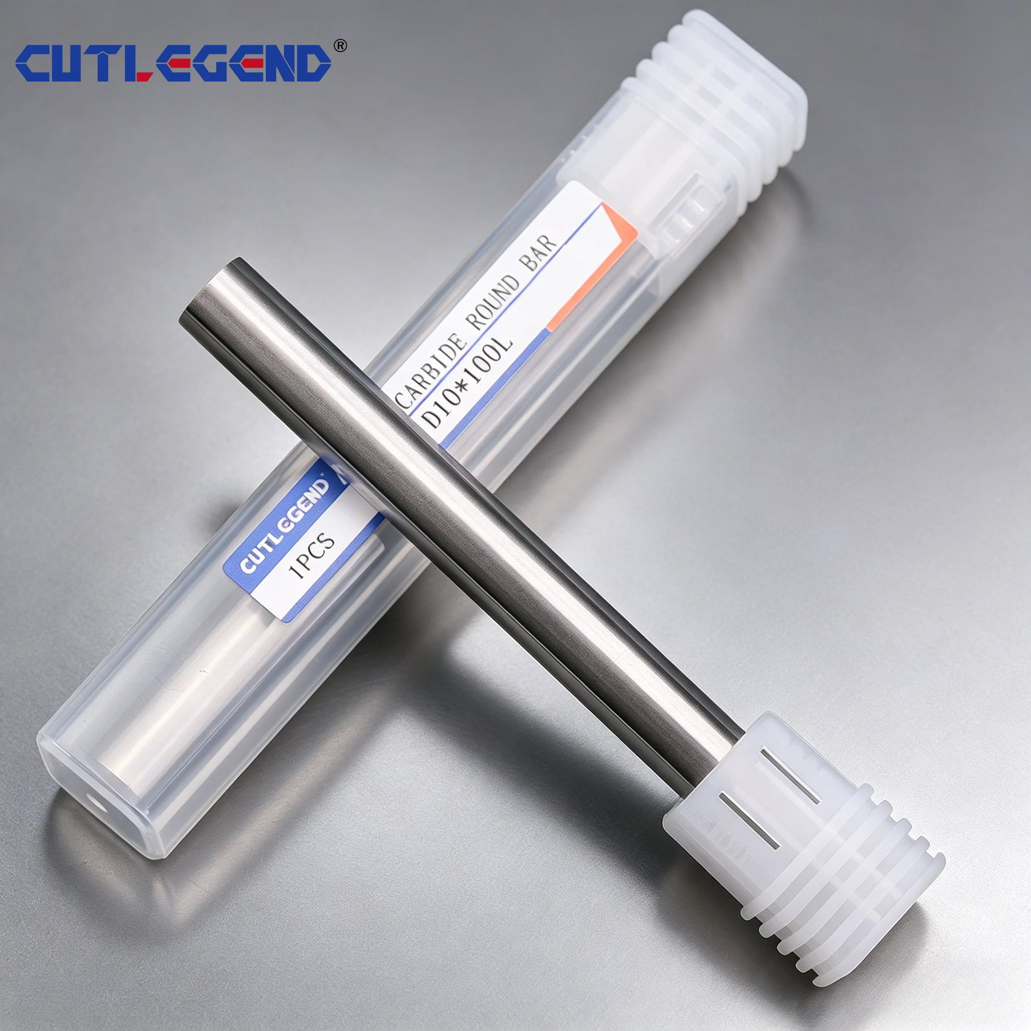 CUTLEGEND 1PCS HRC68 Solid Carbide Round Rod Alloy Bar 3-20mm Dia 100MM Length Wear Resistant and High Hardness CNC Machine Tool