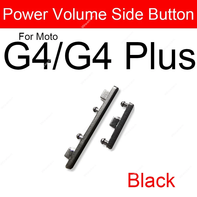 ON OFF Power Button + Volume Up Down Side Key For Motorola Moto G4 G4 Play G5 G5s Plus Volume Power Switch Button Repair Parts