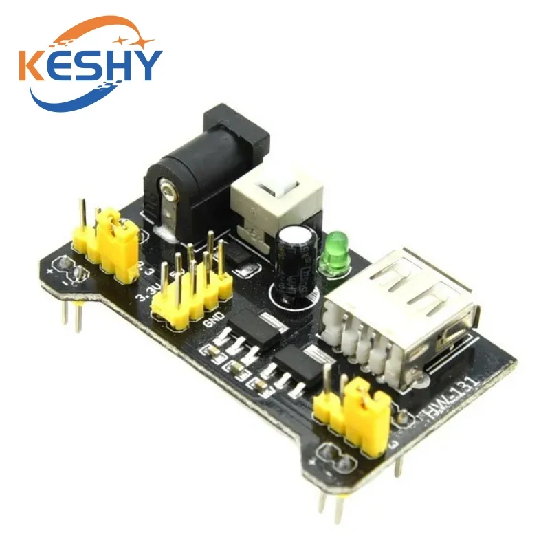 1pcs MB102 Breadboard Power Supply Module 3.3V 5V Solderless Bread Board DIY for Arduino