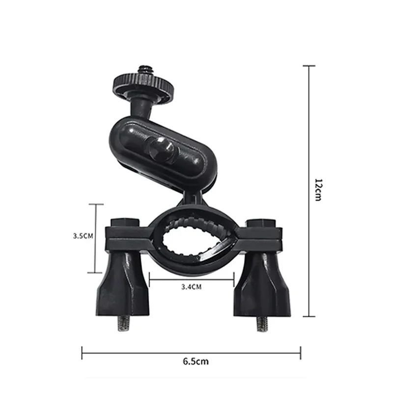 Bike Handlebar Mount 360° Motorcycle Holder Bracket For Gopro Hero 13 12 11 10 9 8 7 SJCAM AKASO insta360 DJI Osmo Action Camera