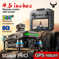 ZLL New SG601 PRO GPS Drone Professional 8K Camera FPV Brushless Avoiding Obstacle With Large Screen Remote Control Folding Dron