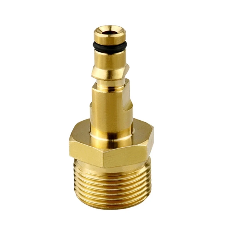 Brass Washer Hose Connectors for Highly Pressure Washers, Enhances Sealing, Quickly Fittings Adapter