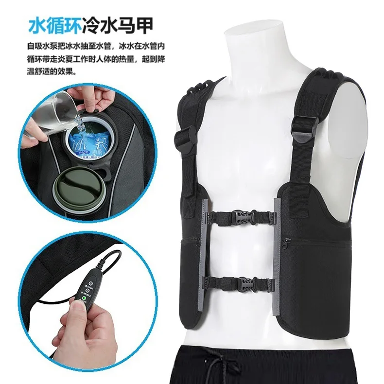 Summer cooling air-conditioned clothing workwear  water-cooled vest, water circulation   water-cooled clothing