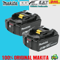 100% original Makita 18V 6.0Ah battery, replaced with Makita electric tool BL1860 BL1850B BL1850 BL1840 BL1830 rechargeable batt