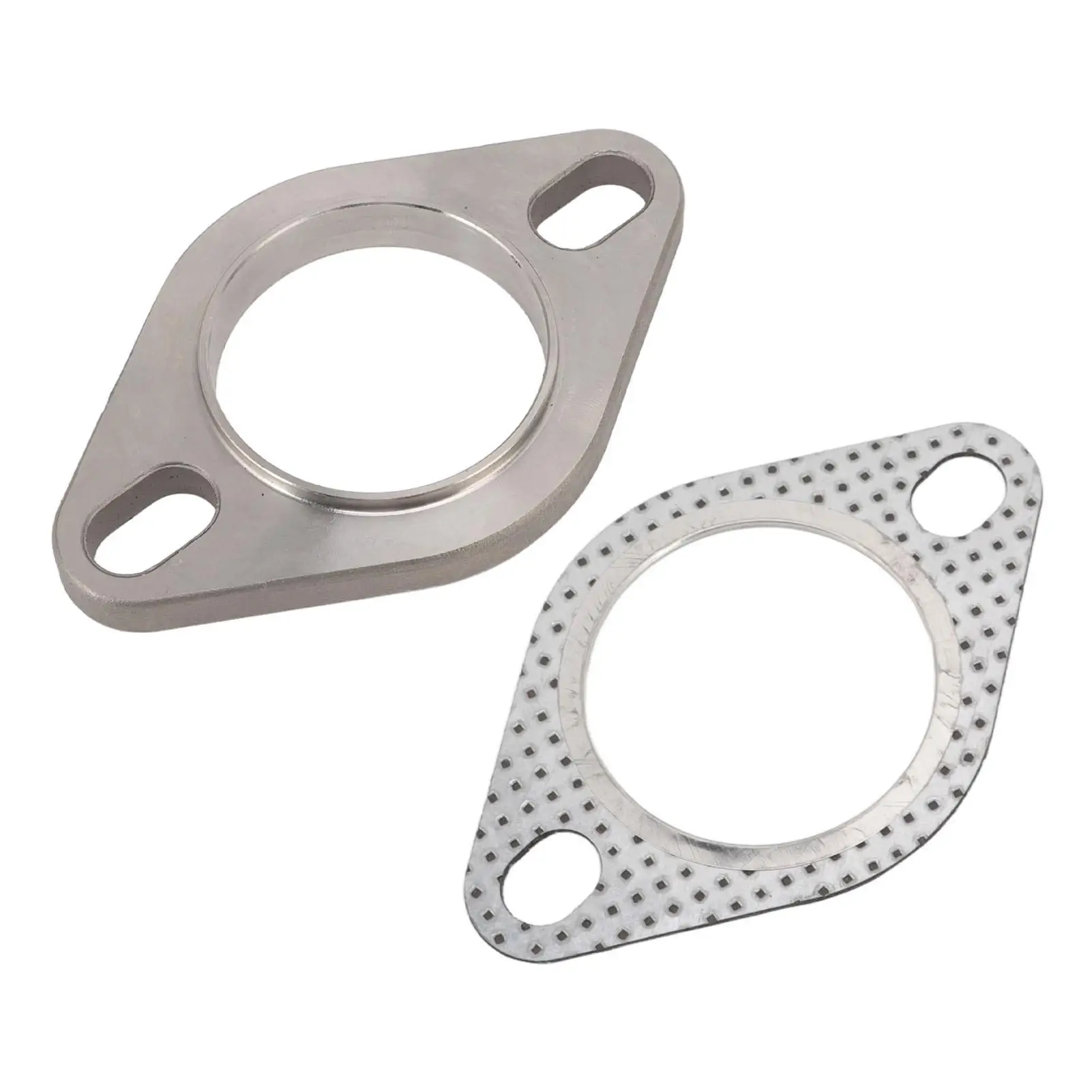 

for exhaust Flange Connection Set 2in Rustproof for exhaust Flange Gasket Strong Sealing Reduce Noise 2 for exhaust Catback