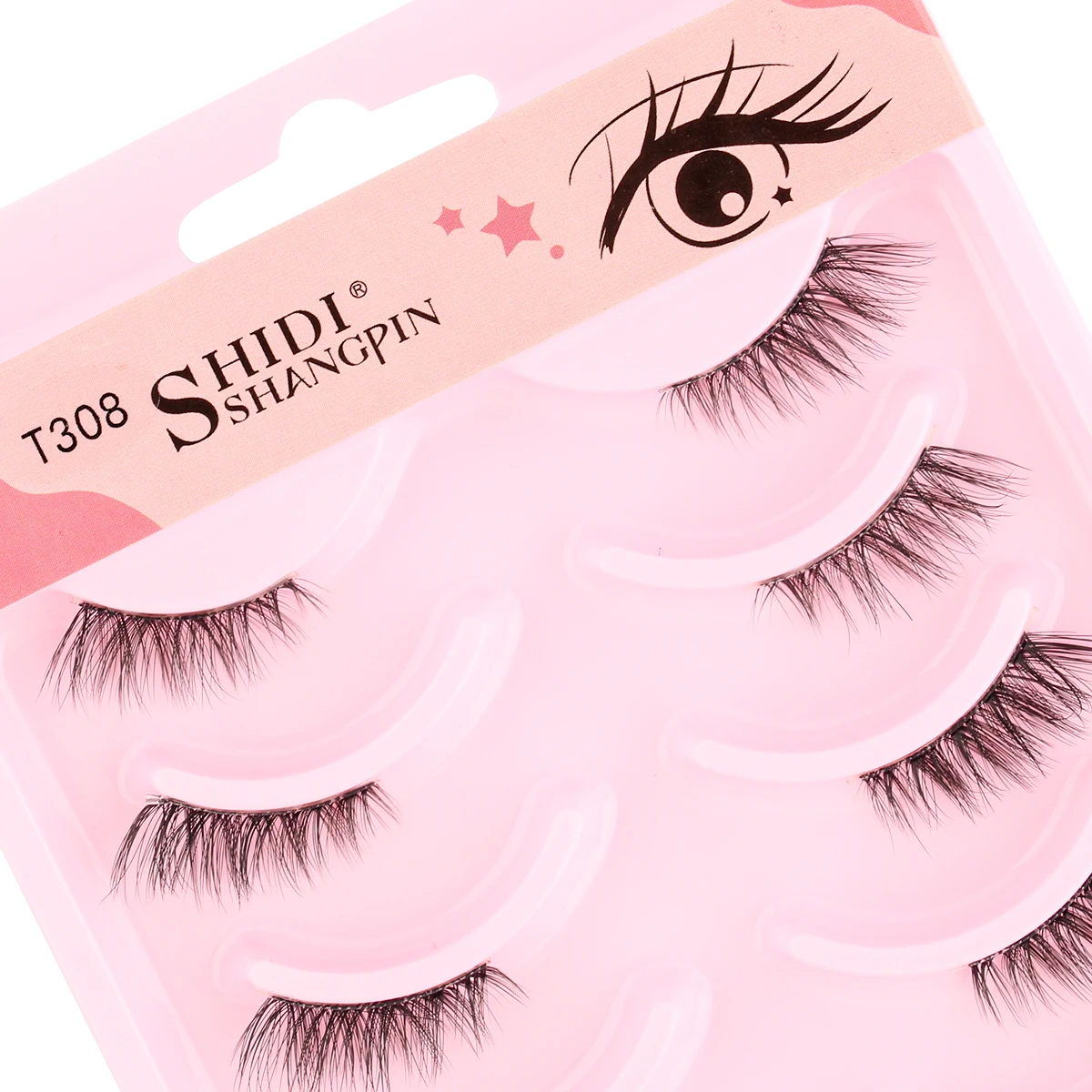 10 Pairs Natural Manga Lashes Soft Eyelashes Thick False Eyelashes Manga Eyelashes Daily Dating Makeup Eyelashes Lashes Wispy