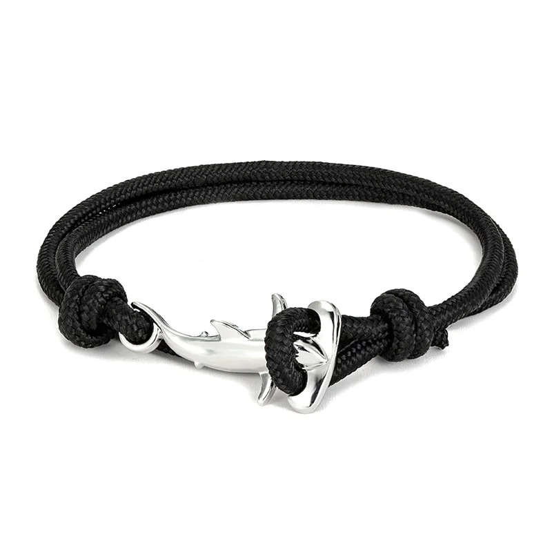 Ocean Style Hammerhead Sharks Bracelet Waterproof Bracelet For Men Women Ocean Lovers Jewelry Friendship Gifts