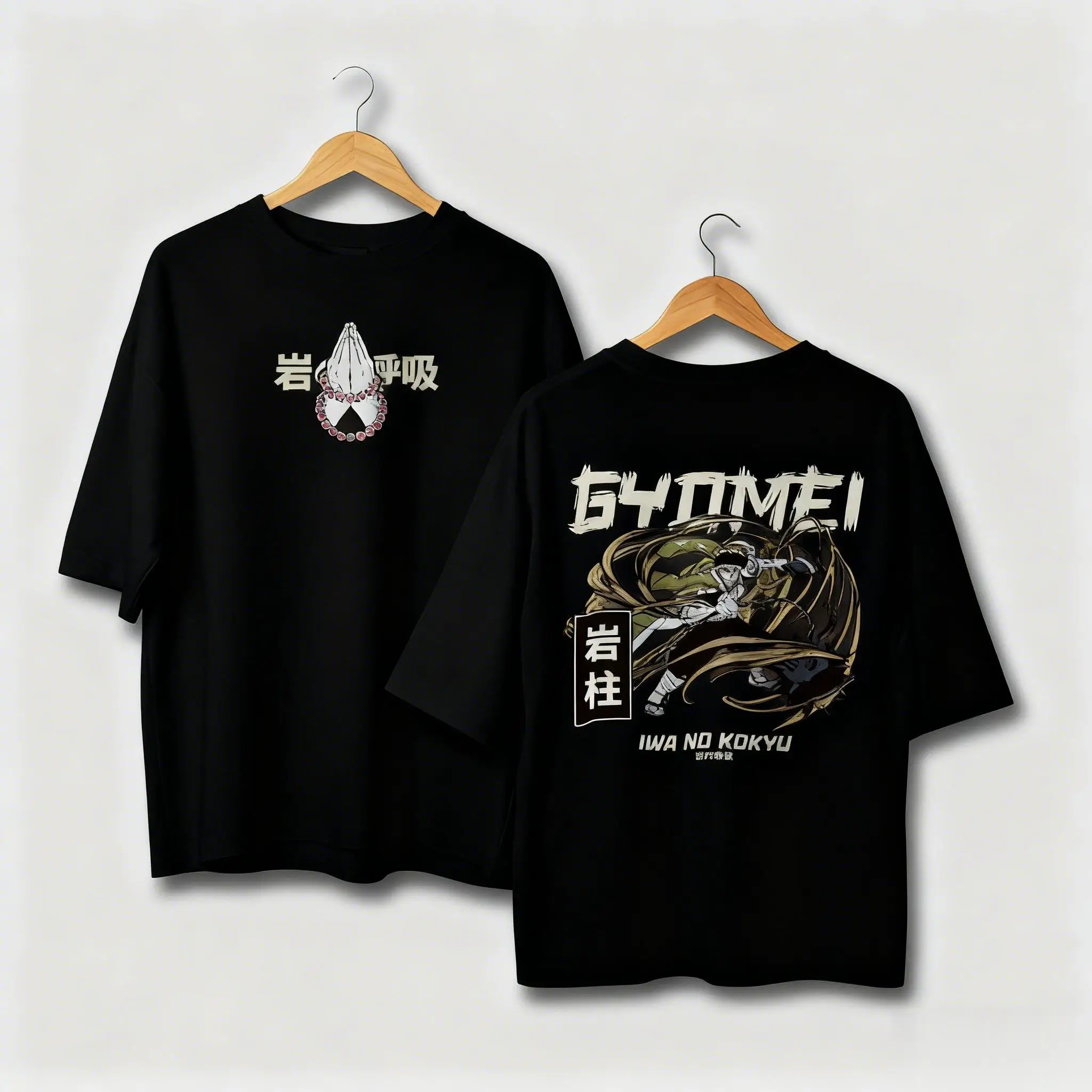 特大ヴィンテージデーモンスレイヤーアニメ Tシャツ男性女性グラフィック Tシャツカジュアル半袖トップ夏のストリートコスプレ Y2k 服