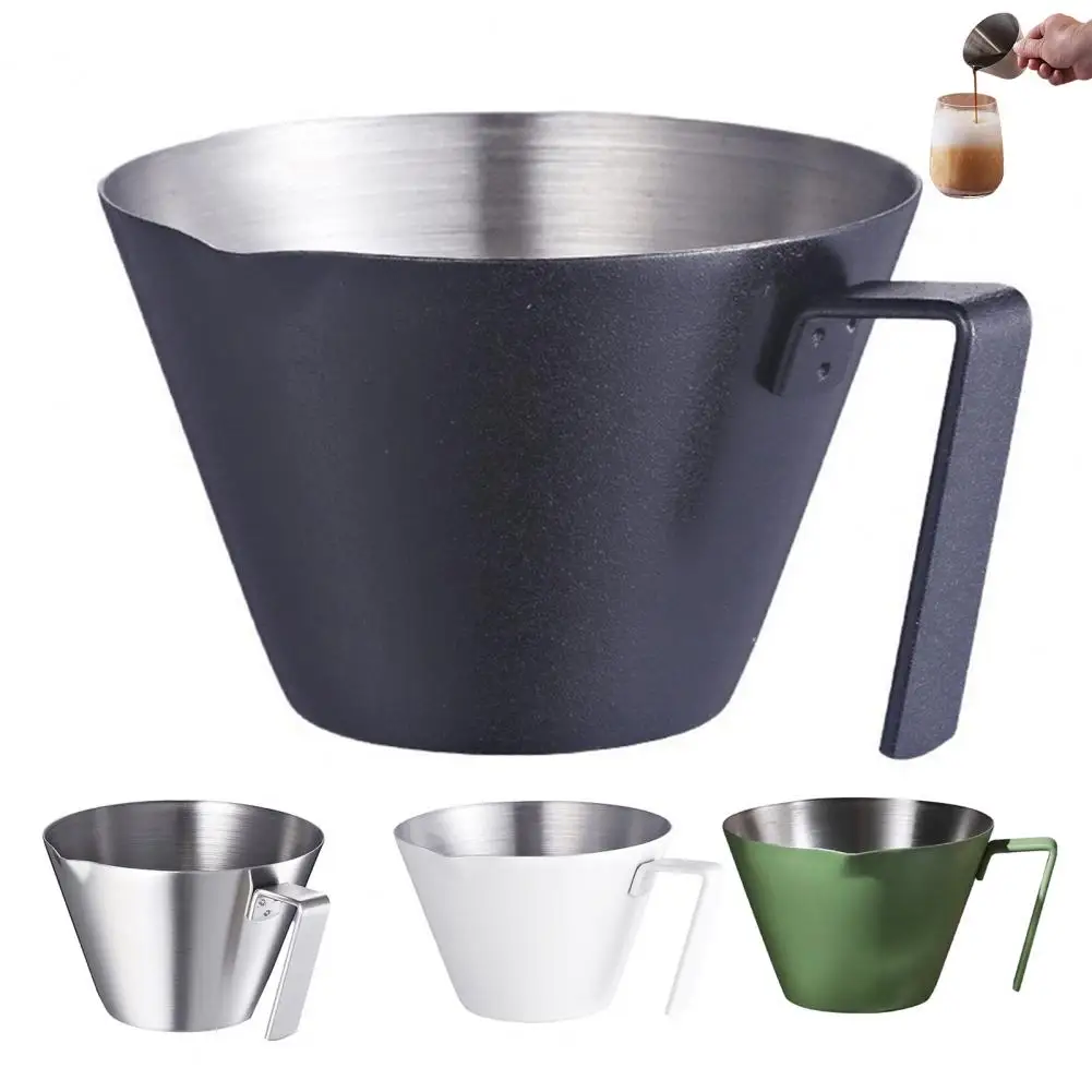 Espresso Extraction Cup Stainless Steel With Scale Thickened Exquisite Ounce Coffee Cup Home Kitchen Cafe Accessories