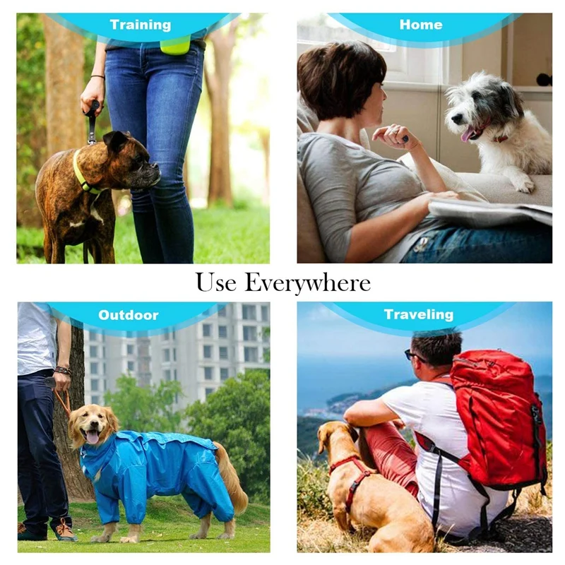 Dispositivo de Control antiladridos, disuasorio ultrasónico de ladridos para perros, Mini repelente de entrenamiento para perros de hasta 16,4 pies de alcance