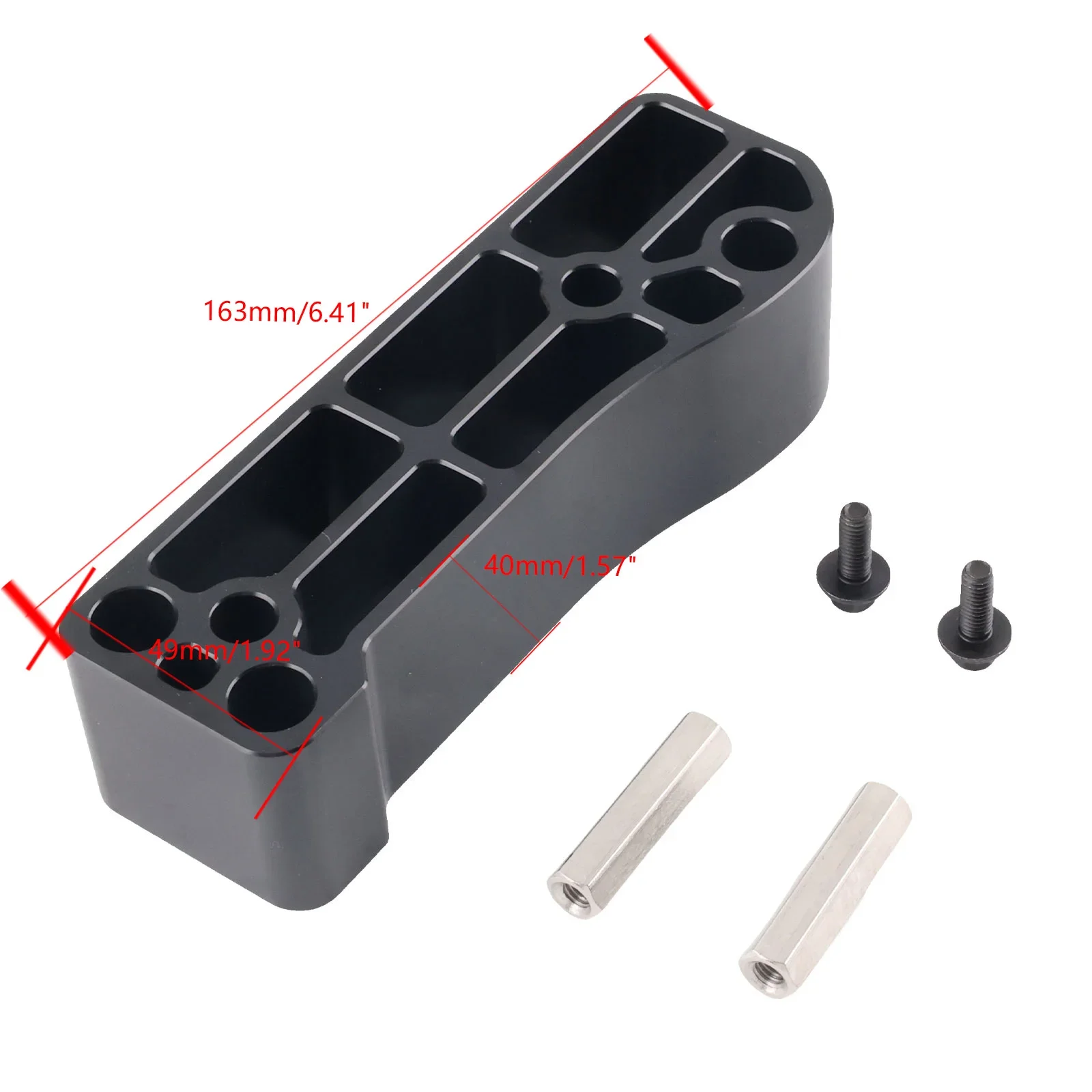 Raise the accelerator pedal Pedal Spacer Gasket Aluminum For Ford Focus RS 2016-2018 ST 2013+ Modification