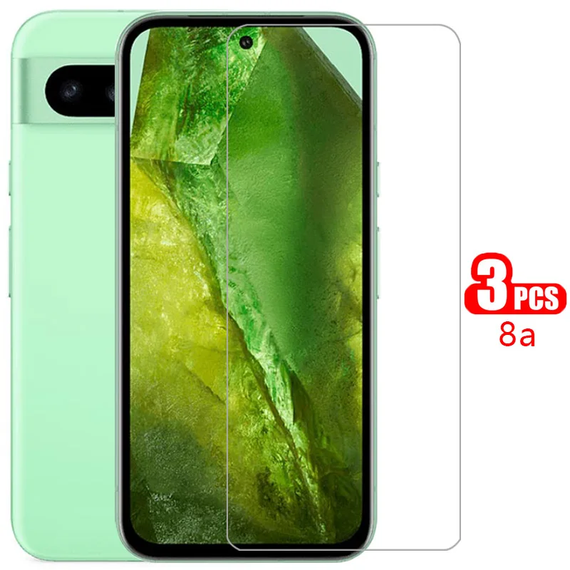 protective tempered glass for google pixel 8a screen protector on pixel8a 8 a a8 phone film glas 9h gogle goole pixe pixle pix