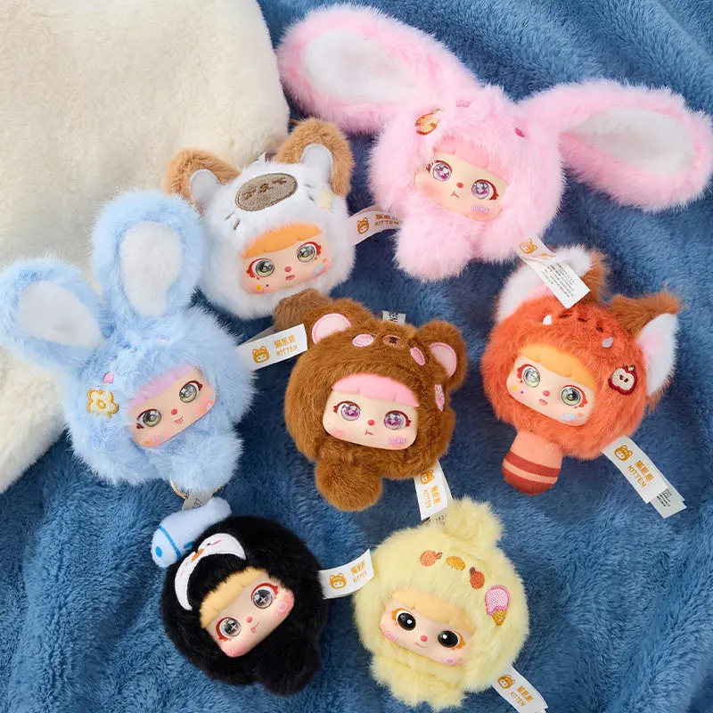 

Подлинная серия «Котенок, научно-исследовательский институт животных», ограниченная серия, модная слепая коробка, милая виниловая кукла, украшение, коллекция игрушек, подарки