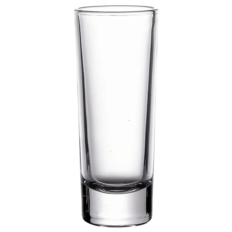 Vodka Glasses 2.4 Oz, Set of 6, Heavy Base Shot Glass Cups Small Drinking Glasses Tequila Shot Glasses for Vodka Whiskey