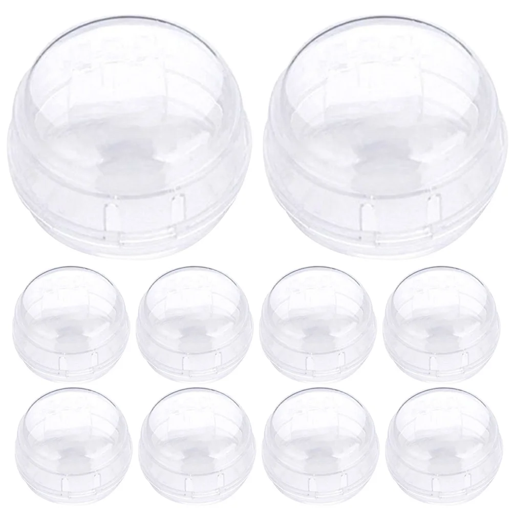 12Pcs Gas Stove Knob Covers Safety Protector Transparent Design Easy Install Kids Proof Stove Lock Kitchen Essential