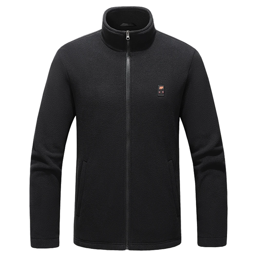 

9 Heated Area Heated Jacket USB Charging Heated Insulated Jackets Warm Heating Jackets Coat 3 Gear Temperature for Hiking Skiing