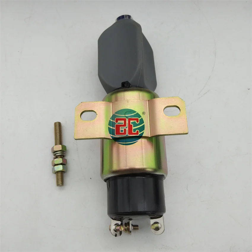 

Hot sale Diesel Engine 24V Fuel Stop Solenoid Valve 1751ES-24E7U1B1S5 3864274 solenoid motor For Cummins engine shutdown valve