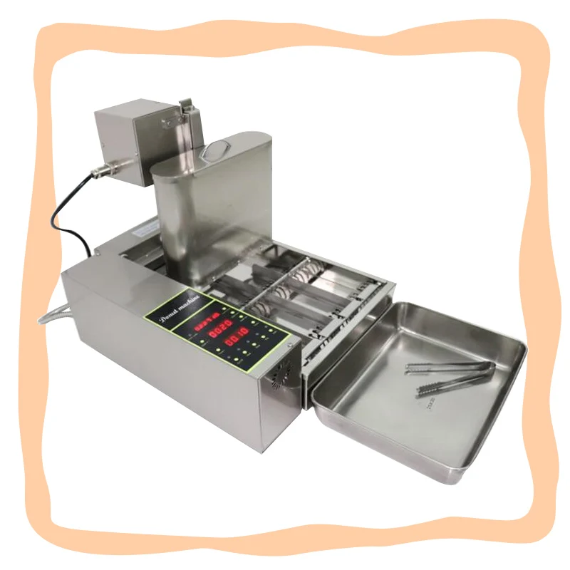 Four Row Automatic Donut Making Machine 2200W Electric Doughnut Forming Machine For Sale