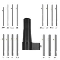15 caliber boresight kit shooting training sight quick calibration set with red dot zeroing device