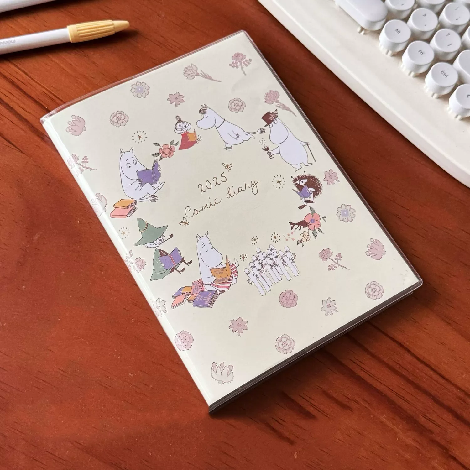 

Planner Schedule 2025 Color IllustrationNotebook Cute Cartoon Calendar Daily Plan Student Handbook Diary Notebook Kid Girl Gift
