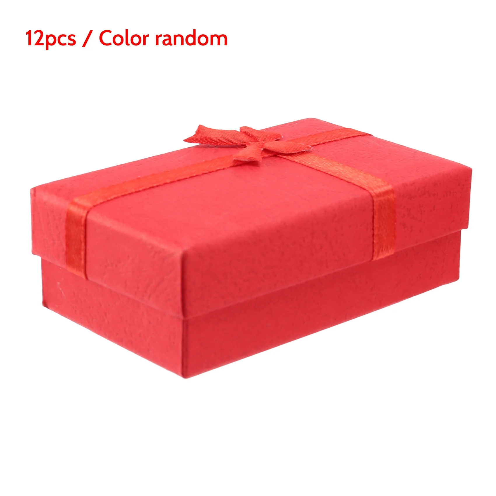 

12pcs Paper Jewelry Gifts Boxes For Jewelry Display-Rings Small Watches Necklaces Earrings Bracelet