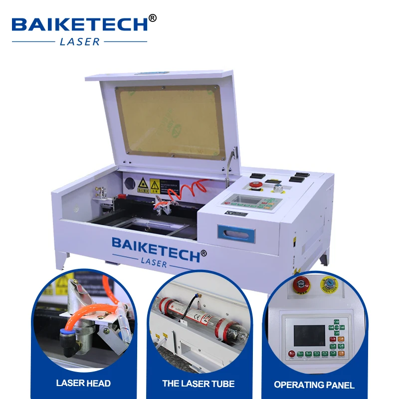 

3020 40W Desktop Co2 Laser Engraver Cutter Factory Price MDF Acrylic Wood Leather Fabric Co2 Laser Engraving Machine