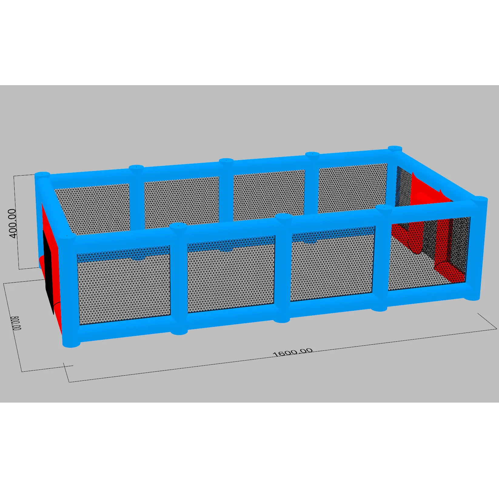 16x8m業務用PVC巨大インフレータブルドッジボールアリーナレンタルスポーツゲームインフレータブルドッジボールコートフィールド子供大人向け