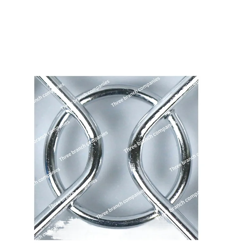 4/5/6/7/8/9/12/14 سنتيمتر مروحة التدفق المحوري مروحة التبريد شبكة حماية معدنية غطاء الأسلاك الشائكة الغطاء الواقي #3