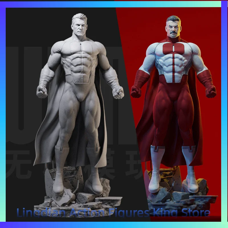 

In Stock Almighty Man Super Hero Invincible Young Man Almighty Man 3D Printing Model White Model Is Not Colored