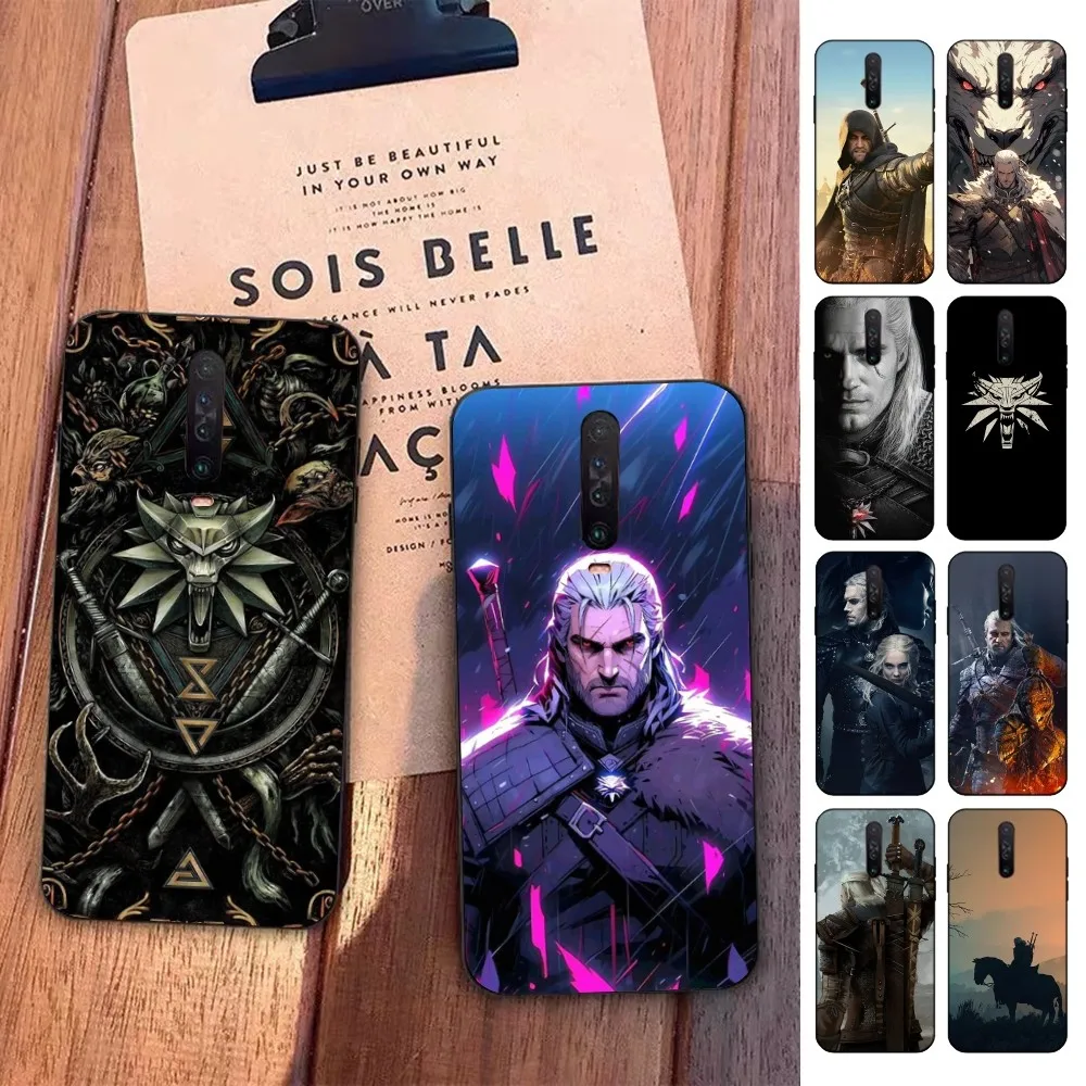 Game W-witcherS Phone Case For Redmi 5 6 7 8 9 10 plus pro 6 7 8 9 A GO K20 K30 K40 pro plus F3 Fundas