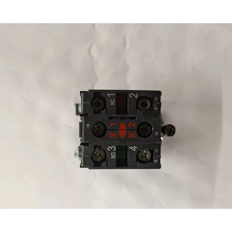 Fit for Schneider XB4 pull-out emergency stop button red mushroom head with light ZB4BW643 + ZB4BW0B45