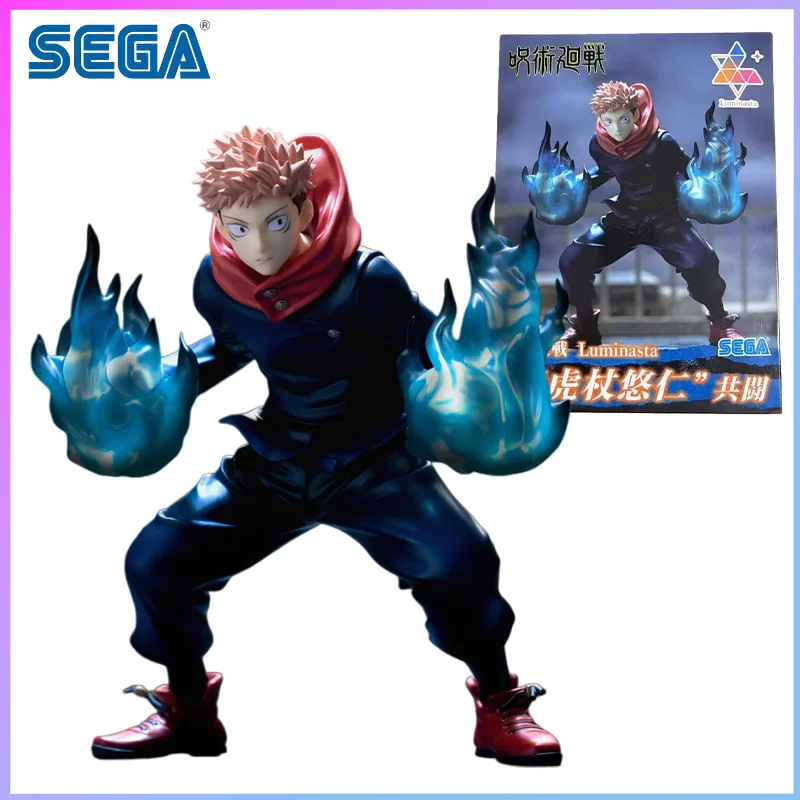 

SEGA В наличии: Luminasta Jujutsu Kaisen Итадори Юдзи, версия «Битва напротив друг друга», оригинальный гаражный набор для сборки модели, коллекционные фигурки
