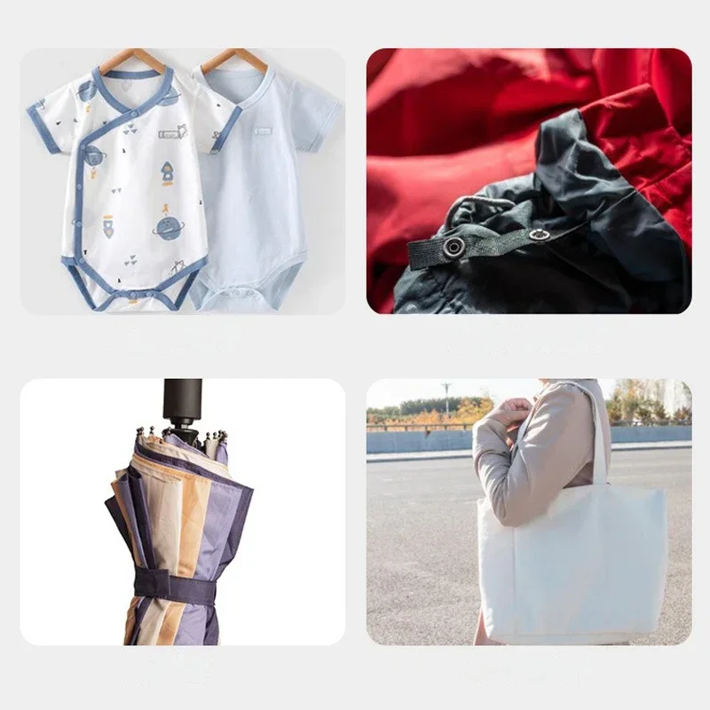 Alicates para botones a presión de 5 puntas: kit de herramientas de metal para instalar botones a presión en ropa, bolsos y proyectos de bricolaje