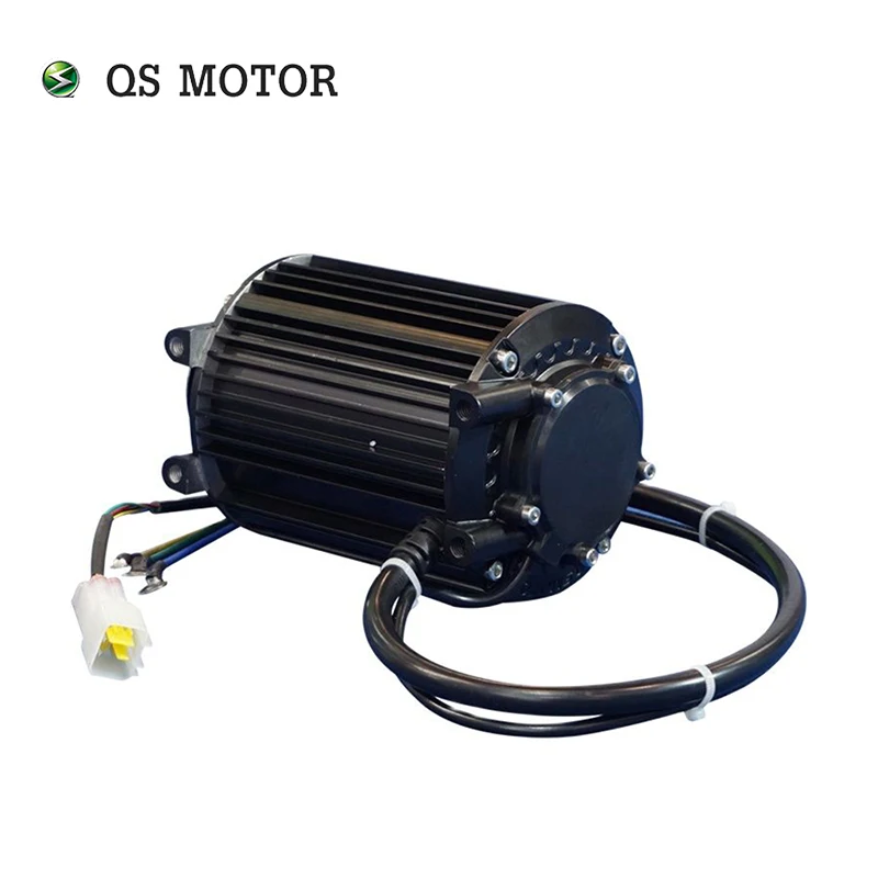 QS MOTOR QS90 1000W 72V 55KPH Mid Drive Motor with Sprocket Adapter for Electric Motorcycle Engine