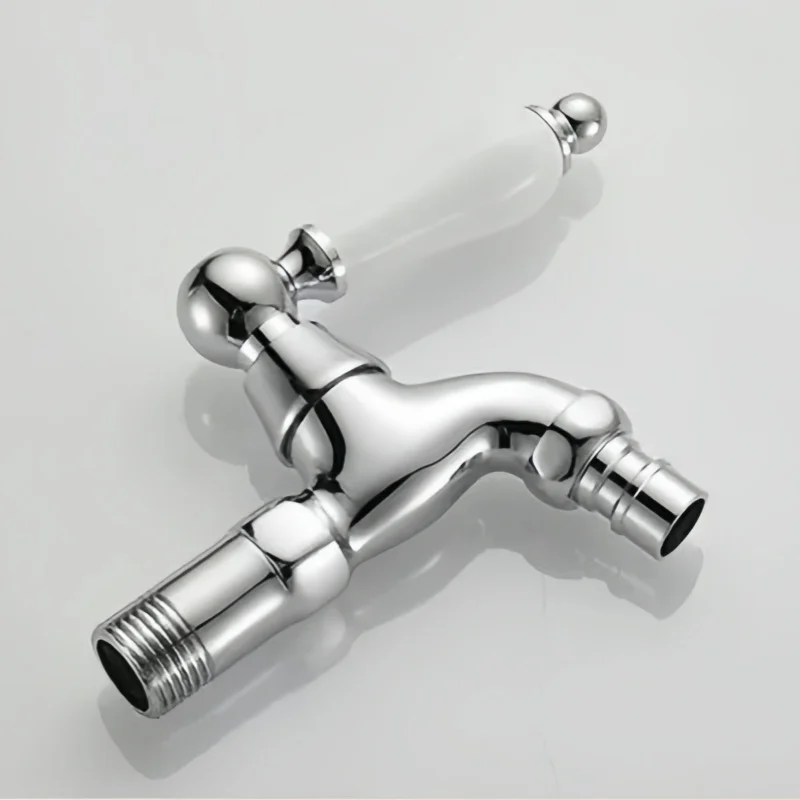All-copper washing machine faucet, single-cooling 4-minute quick-opening mop sink faucet connector, household faucet