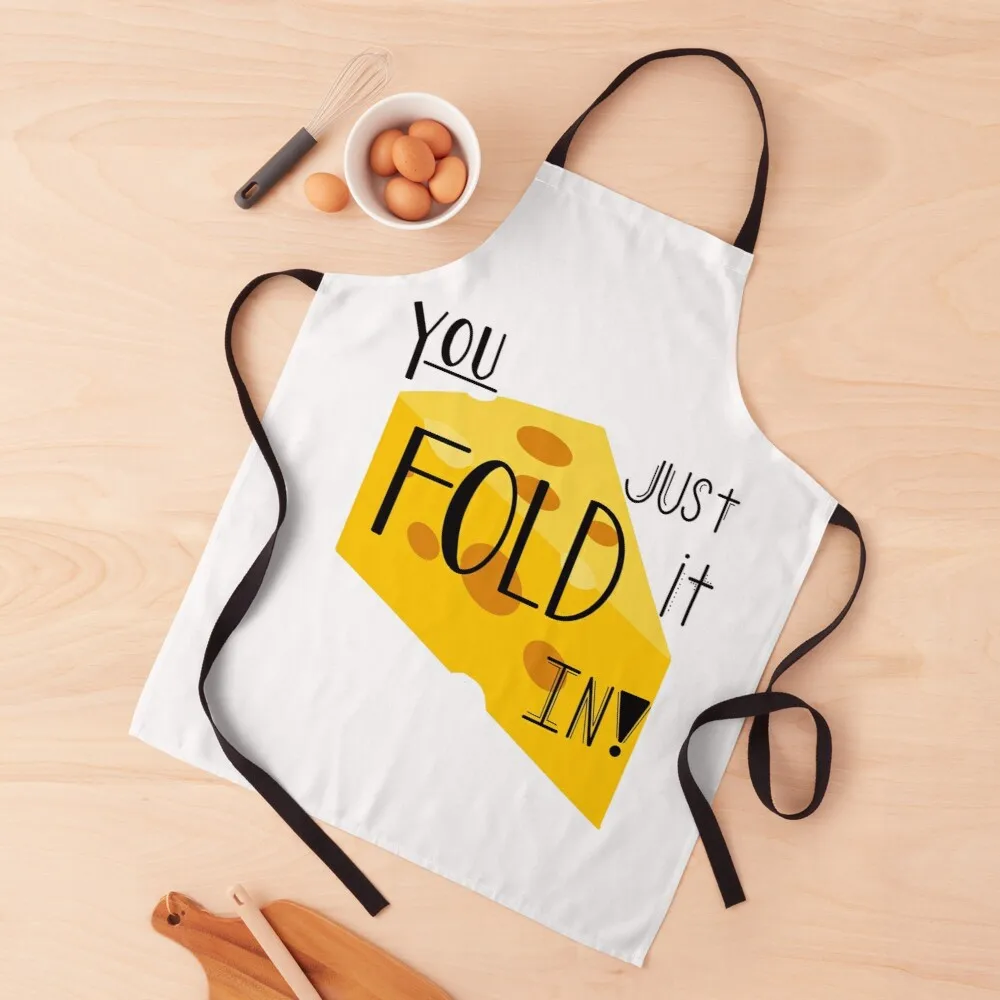 

You just fold it in! Apron apron ladies restaurant kitchen equipment