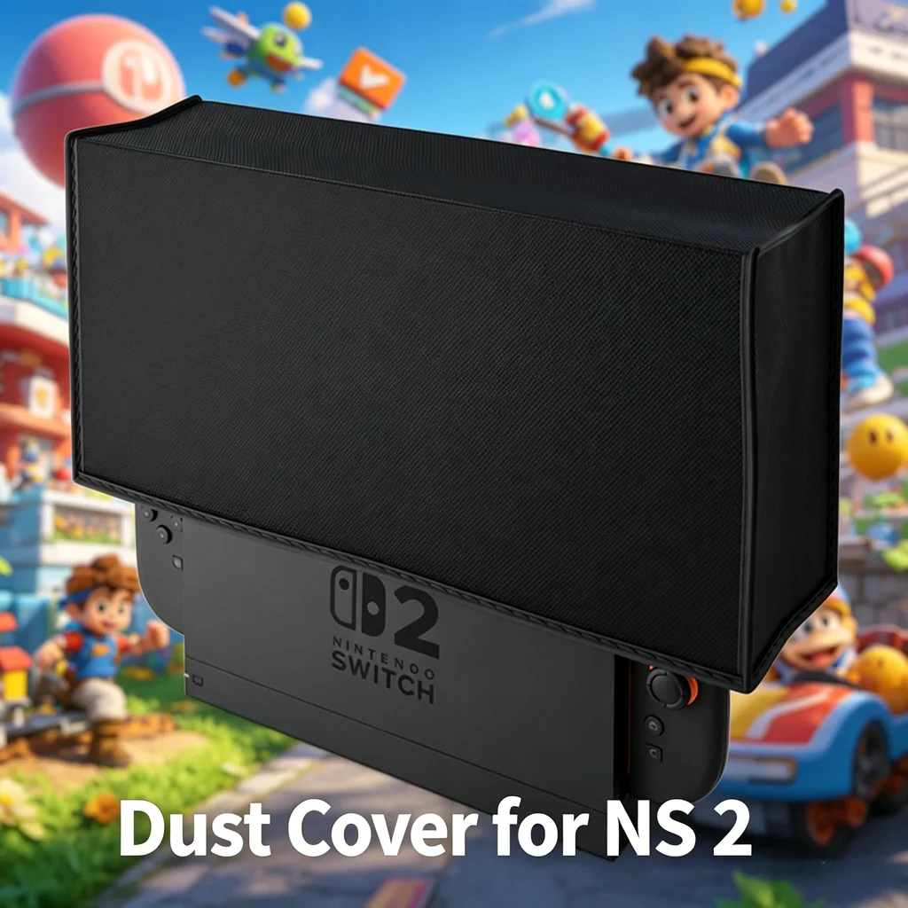 Funda Protectora Transpirable para Nintendo Switch 2, Cubierta Impermeable de Nailon Antiarañazos para Consola Nintendo Switch 2