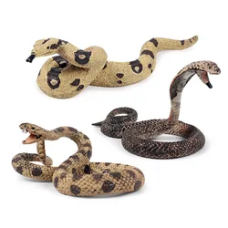 Halloween Scary Realistic Snakes Tricky Spoof Toys Simulation Python Rubber Snake Prank Horror Toy for Party Event Gag Gifts