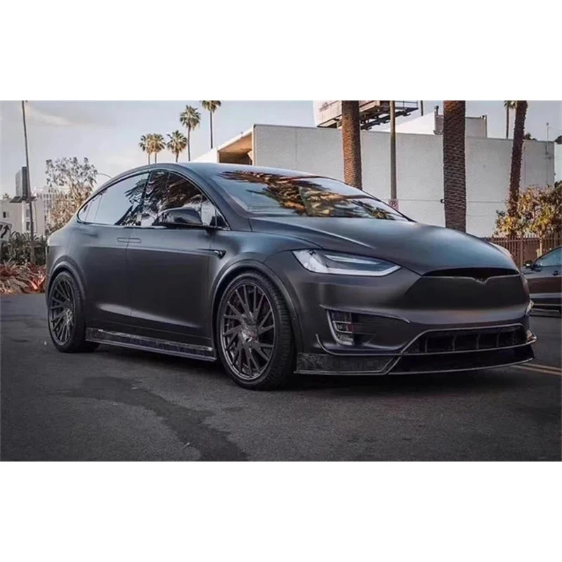 

Premium Real Carbon Fiber Side Skirts Spoiler Exterior Mod Part For Model X 2016‑2022