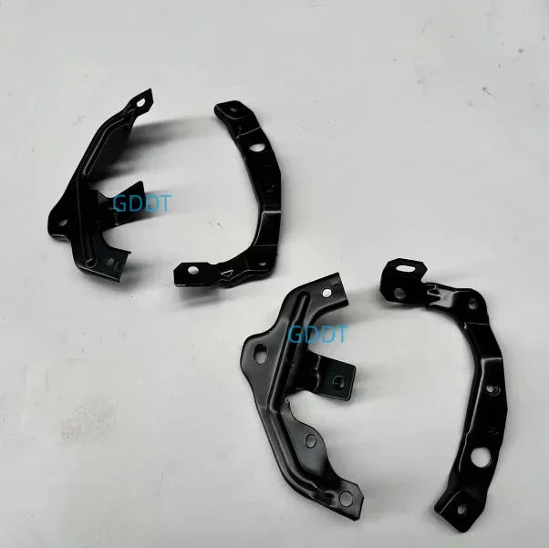 4 Piece Fog Lamp Support for Pajero V70 2000-2002 Fog Light Bracket for Montero Front Bumper Lamp Bracket MR416409 MR416410