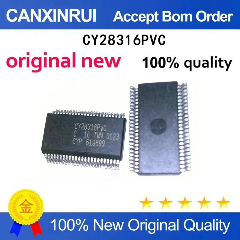 

(5-100 Pieces) Brand new original CY28316PVC SSOP