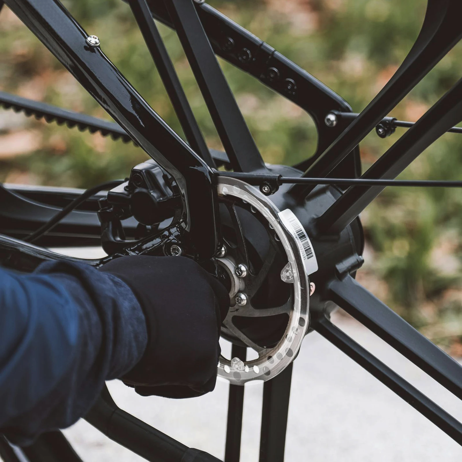 

3pcs Bike Chain Protector Guard Crankset Cover Sprocket Chain Wheel Shield Wear Resistant Mountain Road Bicycle Universal Fit