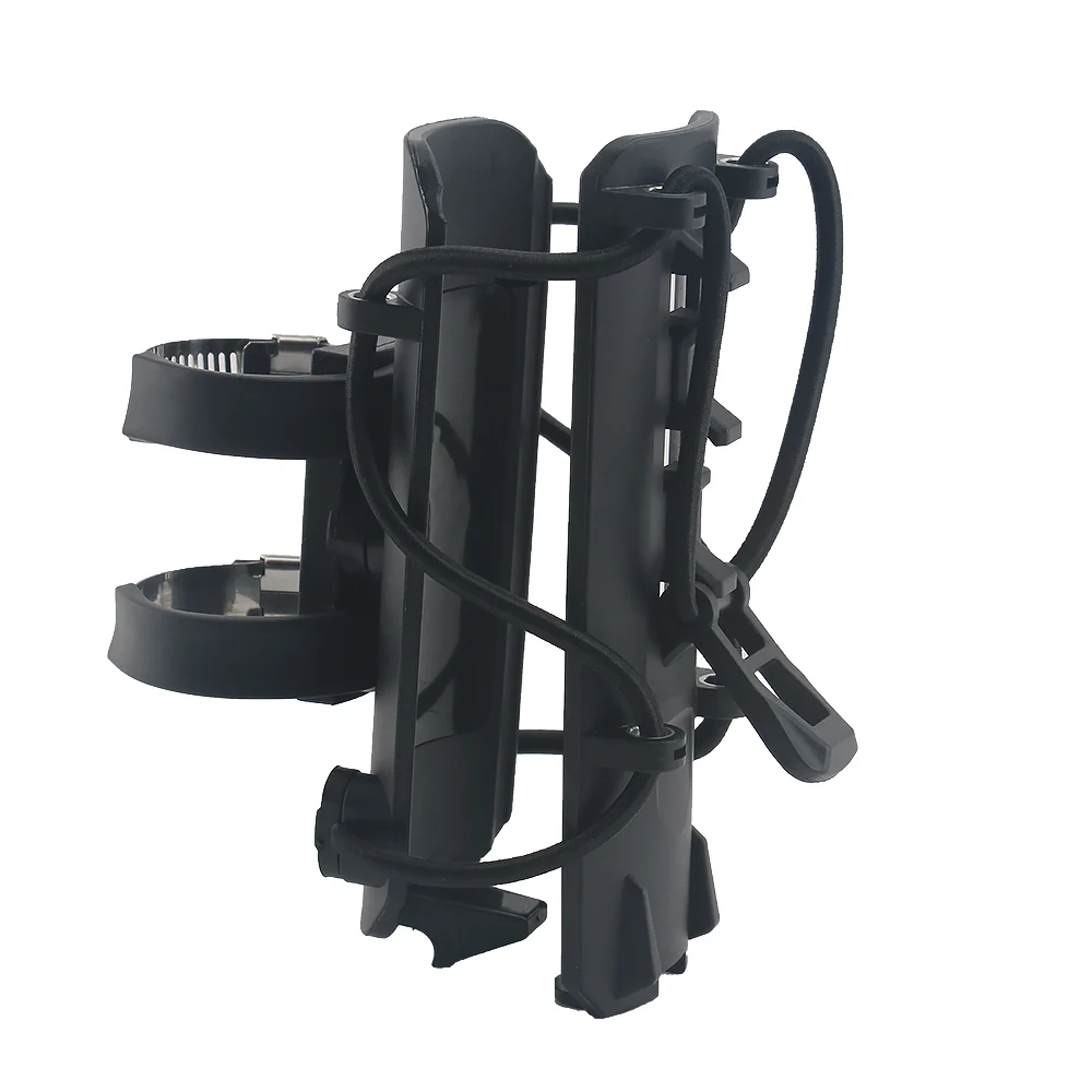 

Bike Motorcycle Water Bottle Holders 360 Degree Rotatable Water Bottle Cage 22mm-75mm Adjustable Cup Holder Audio Bracket