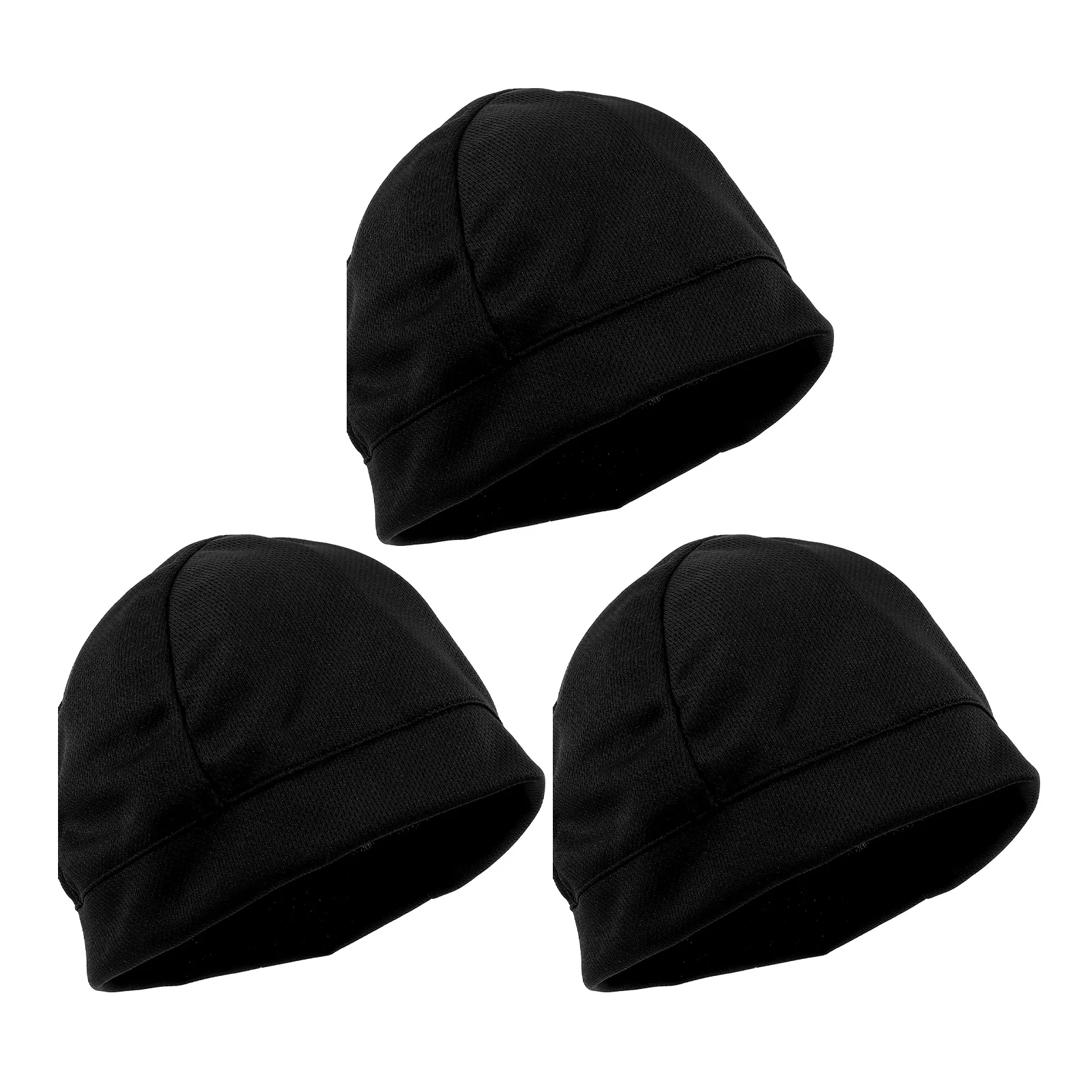 

3 Pcs Hats Cycling Linning Cap Protection Liner Quick Dry Man DIY Sports