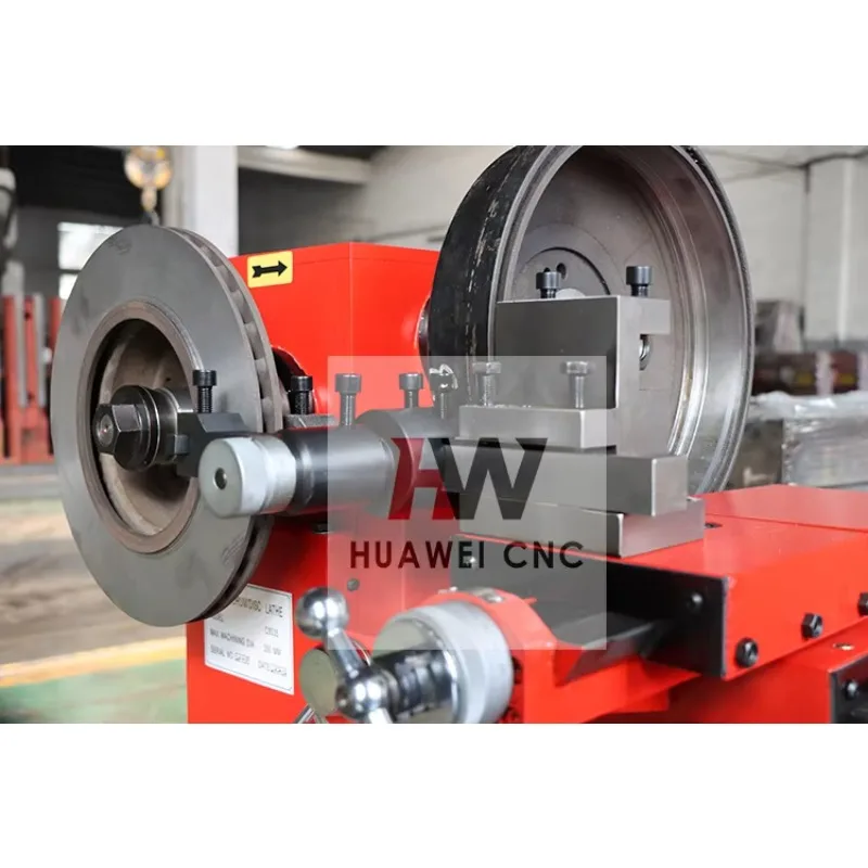 Horizontal Brake Drum And Disk Lathe Machine C9335 220V For Trucks