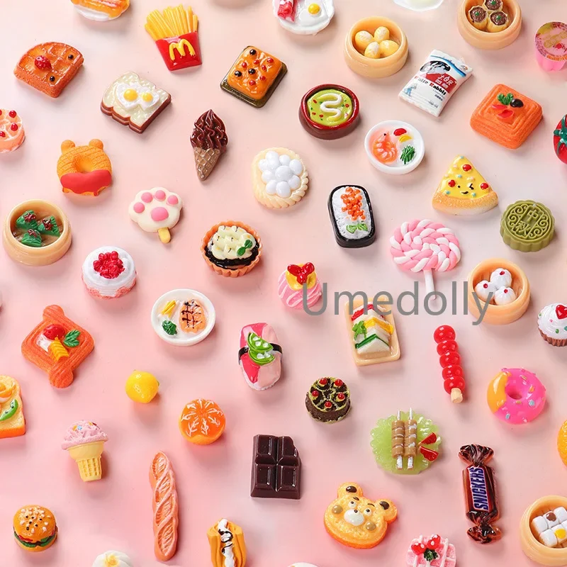 Cute New1:6 Miniature Dollhouse Supermarket Food Snacks Mini Cake Wine Drink for Blyth BJD Doll Kitchen Accessories