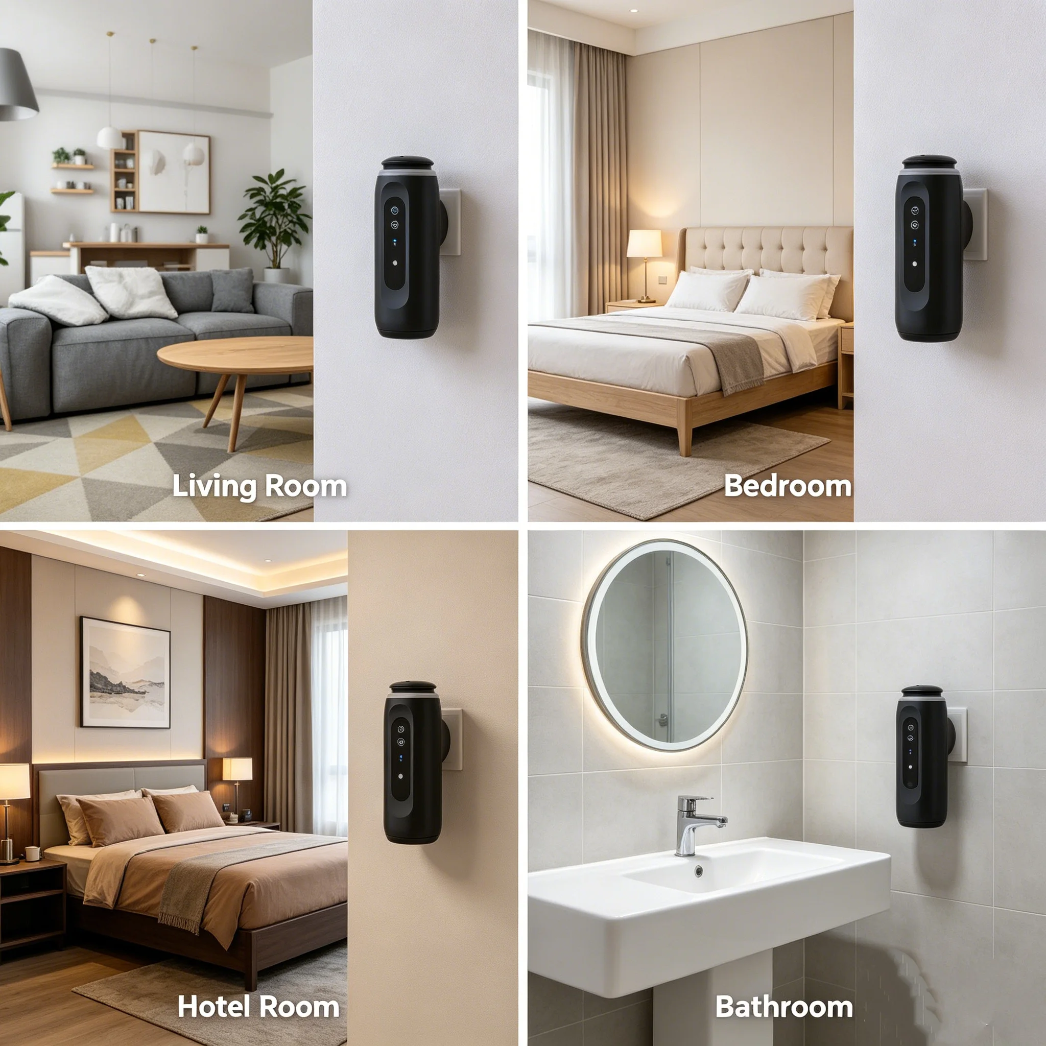 1000 Sqft Coverage App Control Home Waterless Scent Diffuser 100ML Smart Wall Plug in Hotel Collection Diffuser image 6