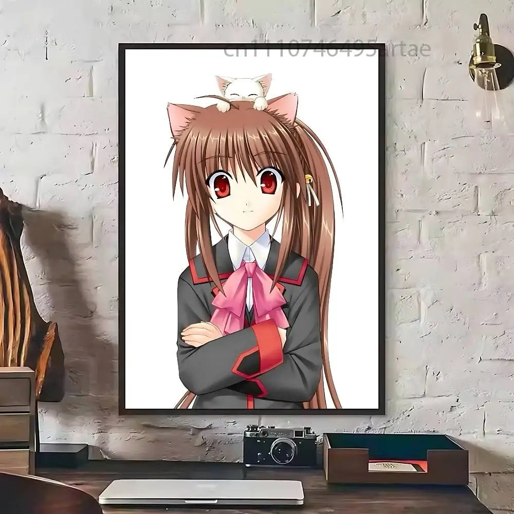 Visual Novel Little Busters!  Poster HD home decor sticky wall waterproof home living room bar aesthetic decor