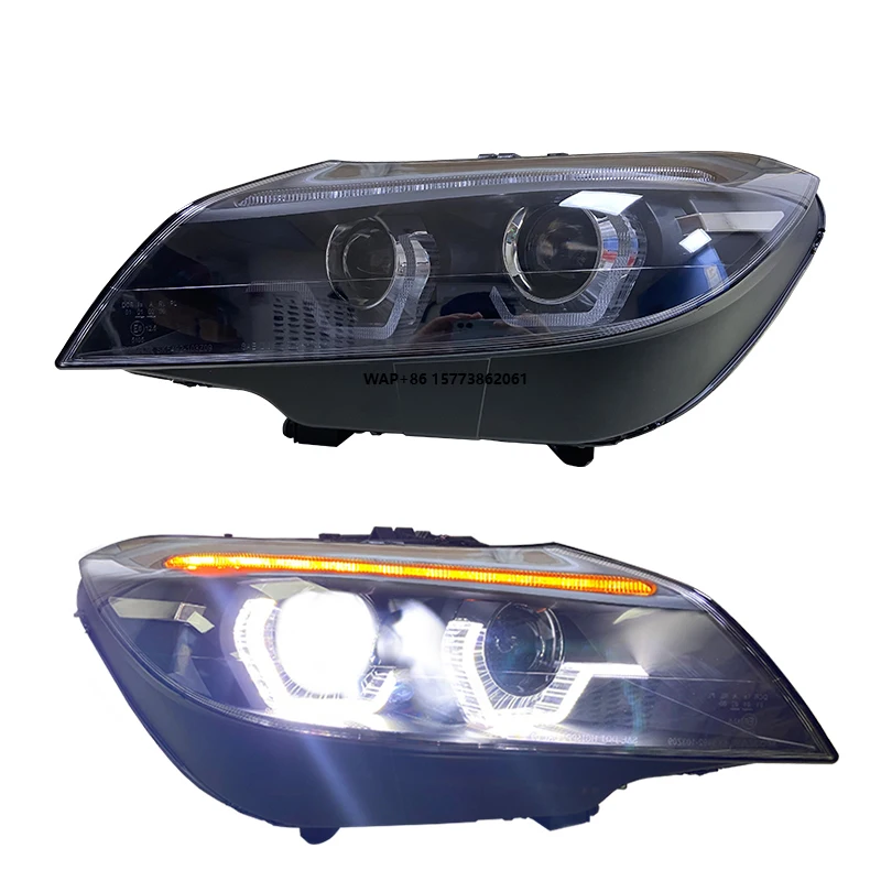 2 Pieces Plug and Play Head Light for Z4 E89 Headlight 2009-2016 Upgrade LED New Front LightRetrofit Headlamp