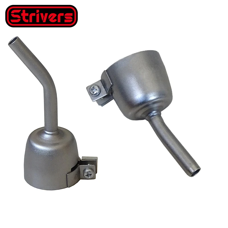 

5mm Standard Tubular Curved Tips Welding Nozzle For 1600W Plastic Welder 60 Degree Angled Weld Nozzle Hot Air Gun Accessories